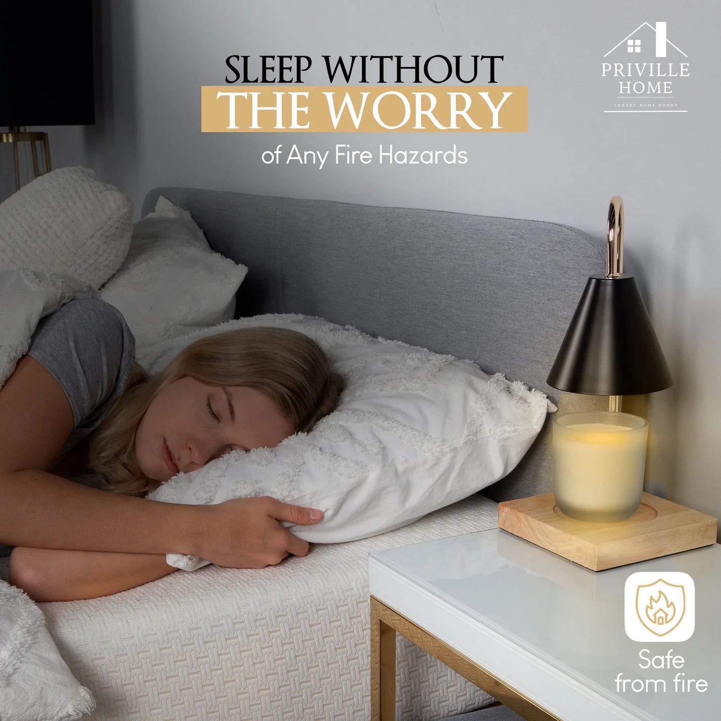 Priville Home™ Candle Warmer Lamp