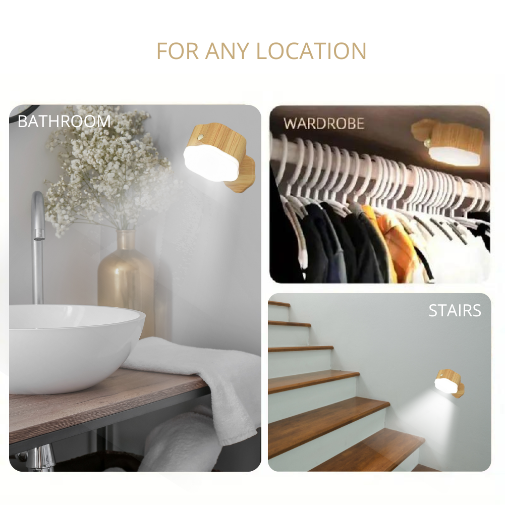 LED Wall Mounted Lights 2 Pcs, Wall Sconces Lamp 1000mAh Rechargeable Battery Operated, Dimmable Magnetic 360° Rotation Cordless Light for Bedroom Bedside Bathroom Light Trending Fathers Day kitchen lighting white wall lighting fixtures indoor (v2)